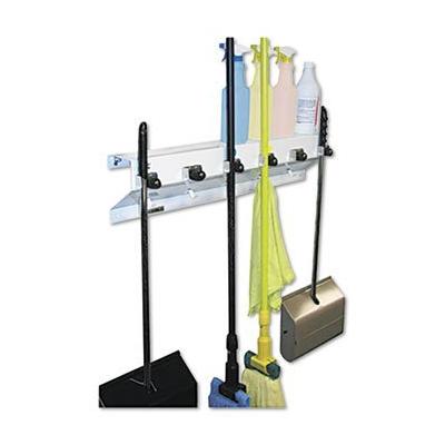 Ex-Cell Mop & Broom Holder HOLDER,MOP & BROOM (Pack of2)