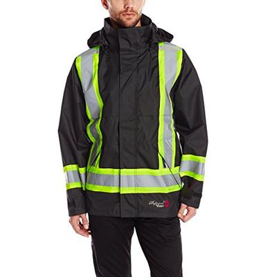 Viking Professional Journeyman FR Waterproof Flame Resistant Jacket, Black, Small