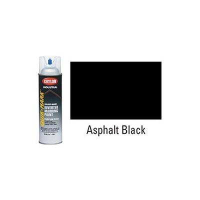 Krylon Industrial Quik-Mark Sb General-Purpose Mkg Paint Asphalt Black - Lot of 12