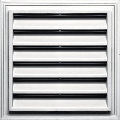 Builders Edge 120051212117 Vent Bright White