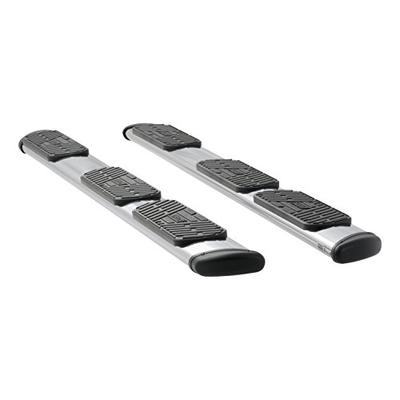 LUVERNE 477113-401117 Regal 7 Oval Side Steps (7 Inch Nerf Bars, Polished Stainless Steel) - 1 Pair