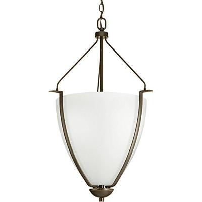 Progress Lighting P3969-20W Contemporary/Soft 1-100W Med Foyer, Antique Bronze