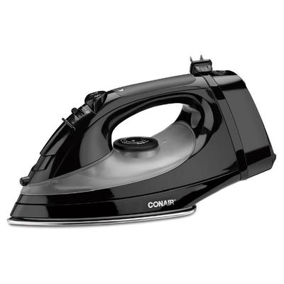 Conair 1400W Cord-Keeper Steam Iron With Auto shutoff & Self Cleaning (WCI306RBK) - Black