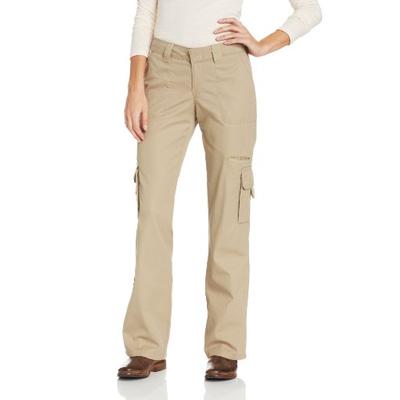 Dickies Women's Relaxed Cargo Pant Rinsed Desert Sand 8