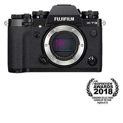 Fujifilm X-T3 Mirrorless Digital Camera (Body Only) - Black