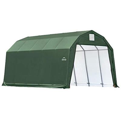 ShelterLogic 97154 Green 12'x24'x9' Barn Shelter