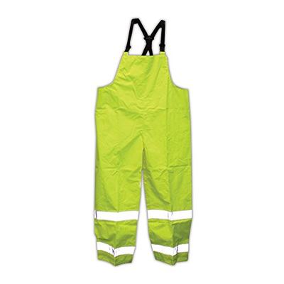 TINGLEY Rubber O24122 Icon Bib Overalls with Reference Tape, Medium, Lime Green