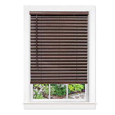 Achim Home Furnishings Cordless GII Luna 2" Vinyl Venetian Blind, 35" x 64", Mahogany