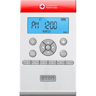 Eton ZoneGuard AM/FM/Weather Alert Clock Radio - ARCZG100W