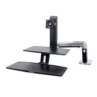 Ergotron WorkFit-A with Suspended Keyboard, Single LD (24-390-026)