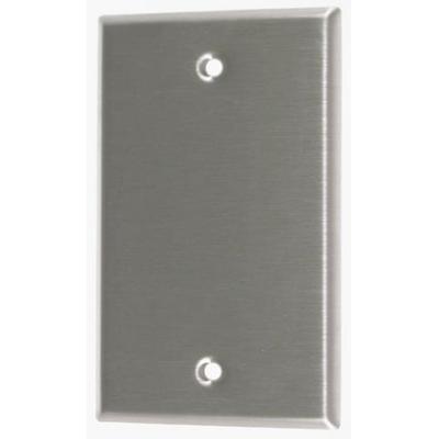 Leviton Faceplate (1-gang - Brushed Stainless Steel)