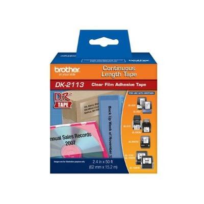 Cont Film Label Blk Clear