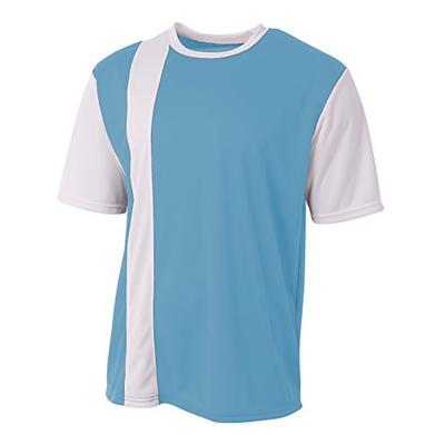 A4 Legend Soccer Jersey, Electric Blue White, Small