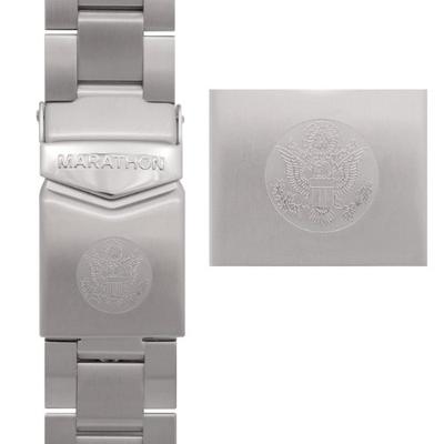 Marathon WW005007US Stainless Steel, Military Grade Bracelet's (22mm, US Great Seal)