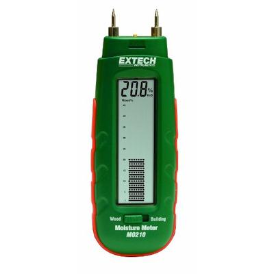 Extech MO210 Pocket Size Moisture Meter with 2-in-1 Digital LCD Readout and Analog Bargraph