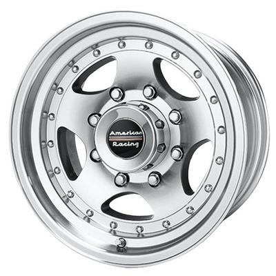 American Racing Series AR23 Machined Wheel with Clear Coat (16x7"/8x6.5")
