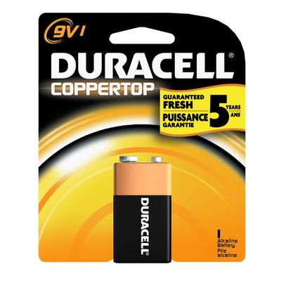 Duracell Coppertop 9V- 1PK