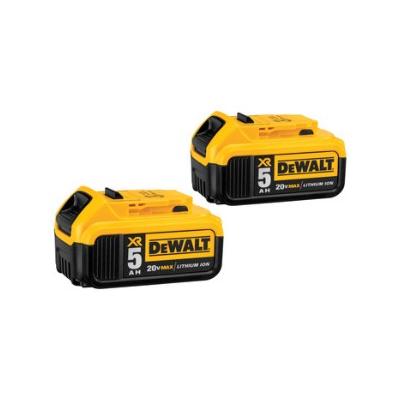 Cordless Power Tool Batteries 20-Volt Max Lithium-Ion Battery Pack (2-Pack) DCB205-2