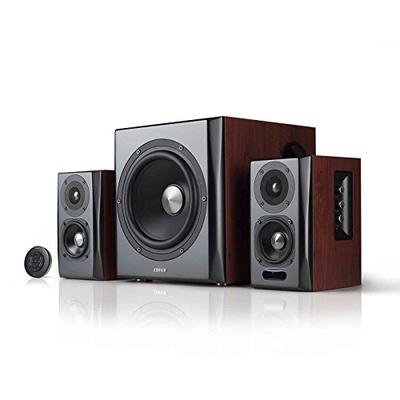 Edifier S350DB Bookshelf Speaker and Subwoofer 2.1 Speaker System Bluetooth v4.1 aptX Wireless Sound