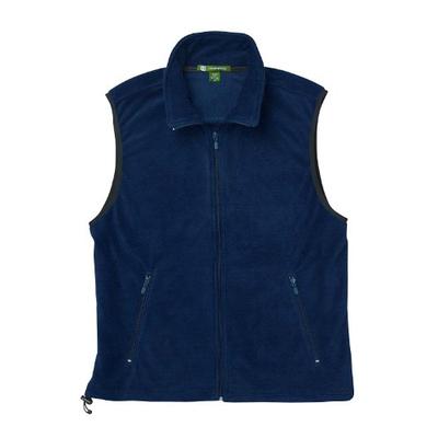 Harriton Men's Fleece Vest - Small - Navy