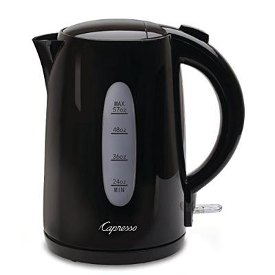 Capresso Black 1.7 Liter Electric Water Kettle