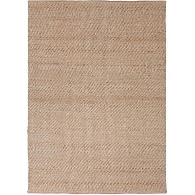Jaipur Living Diagonal Weave Natural Fiber Solid Neutral Area Rug (8' X 10')
