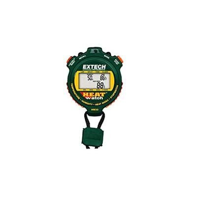 Extech HW30 HeatWatch Humidity/Temperature Stopwatch, Digital UP/DOWN Timer Displays Temperature and