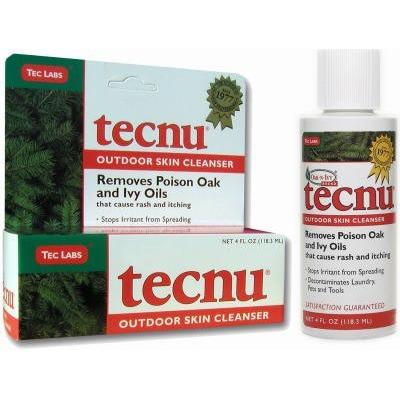 Tecnu Outdoor Skin Cleanser 4 oz (Pack of 10)