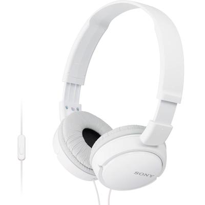 Sony Extra Bass On-Ear Headphones with Mic, Smartphone Headset for Apple iPhone & Android with In-Li