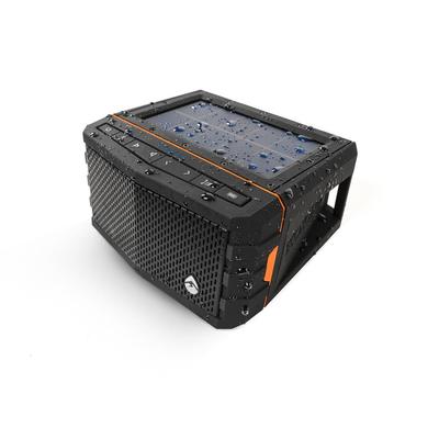 ECOXGEAR SolJam Solar Powered Waterproof Bluetooth Speaker, Black