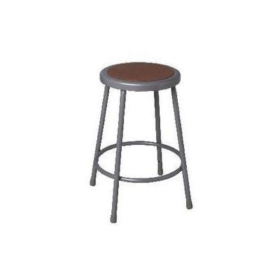 National Public Seating 6224 24-Inch Heavy Duty Steel Stool