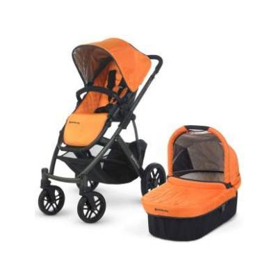 UppaBaby Vista Stroller 2012 Drew (Tangerine with Graphite Frame)