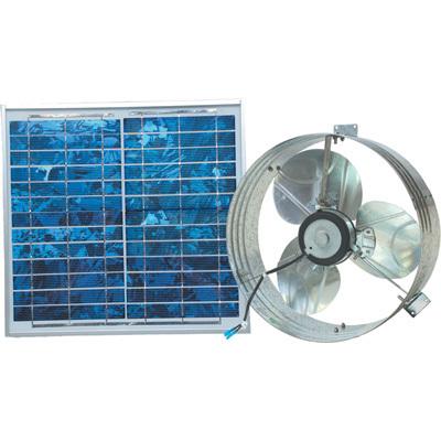 Ventamatic VX2515SOLARGABLE Solar Gable Attic Ventilator