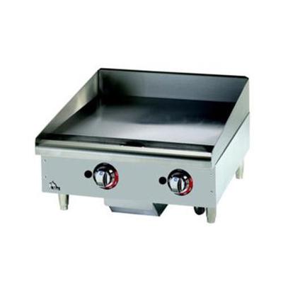 Star 48 Griddle 1 Chrome Plate, Thermostat Controls, LP