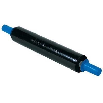 Box Partners Goodwrappers Colored Stretch Film, 20" x 80 Gauge x 1000' Black - Price is per Case