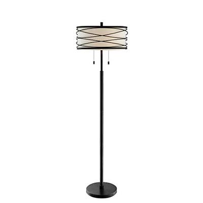 Lite Source Lumiere Black Metal Floor Lamp