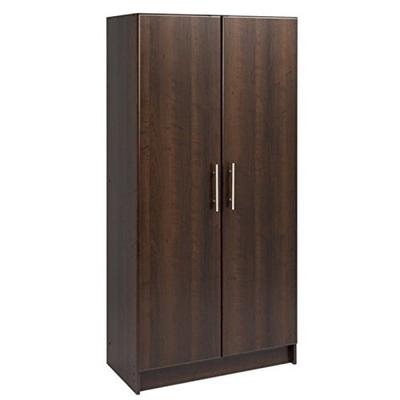 Prepac Espresso Elite Storage Cabinet, 32", Brown