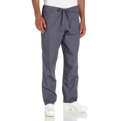 ScrubZone Unisex Scrub Pant, Grey, 4X-Large