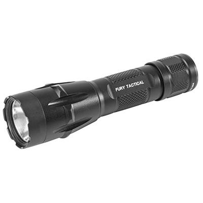 SureFire Fury Dual Fuel Single-Output LED Tactical Flashlight, Black