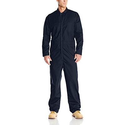 Red Kap Men's Long Sleeve Twill Action Back Coverall, Navy 54