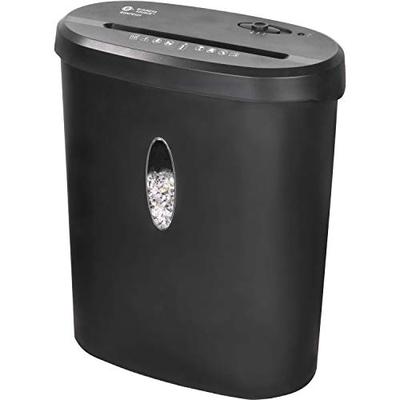 Business Source 70121 Business Source 4.6-Gallon Bin Cross-Cut Shredder Shredder, Black