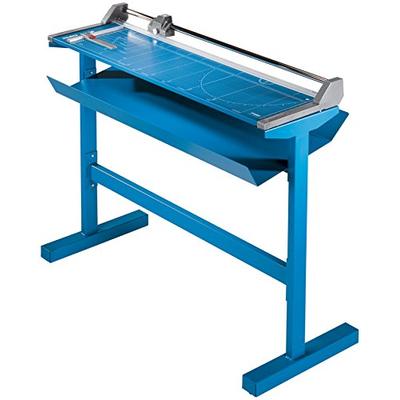 Dahle 558s Professional Rolling Trimmer w/Stand, 51-1/8" Cut Length, 12 Sheet Capacity, Self-Sharpen