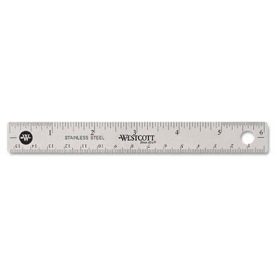 Acme United Corporation Westcott Stainless Steel office Ruler ACM10414