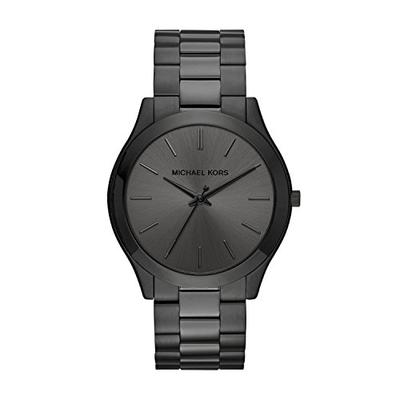 Michael Kors Men's Slim Runway Black Watch MK8507