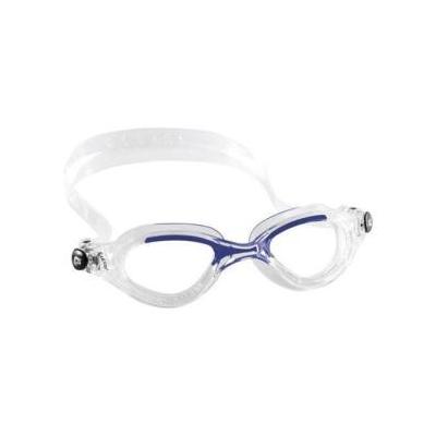 Cressi Flash Adult Swim Goggles - Black Red - Clear