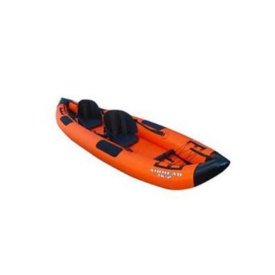 Airhead Travel Kayak Deluxe 12 Ft 2 Person white / orange / tan