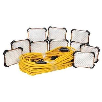 Luxor Construction Electrical Products 100Ft LED temporary light string