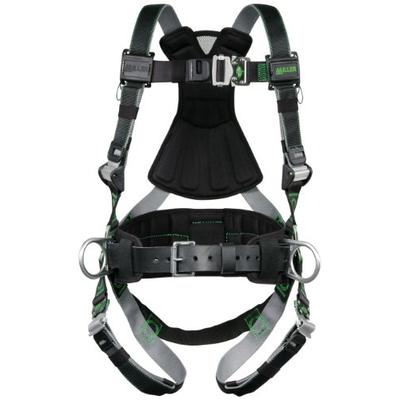 Miller Revolution Full Body Safety Harness with Quick Connectors, Removable Belt, Side D-Rings & Pad