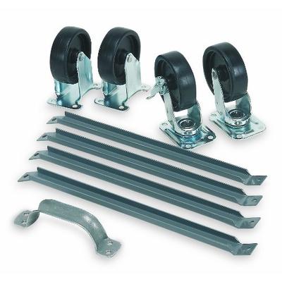 Akro-Mils 30424 Powder Coated Steel Mobile Kit for 30016 or 30012 Double Sided Rail Hanging System