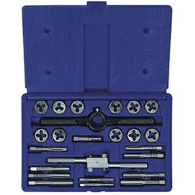 Irwin Industrial Tools 24614 Fractional Tap and Hex Die Set, 24-Piece